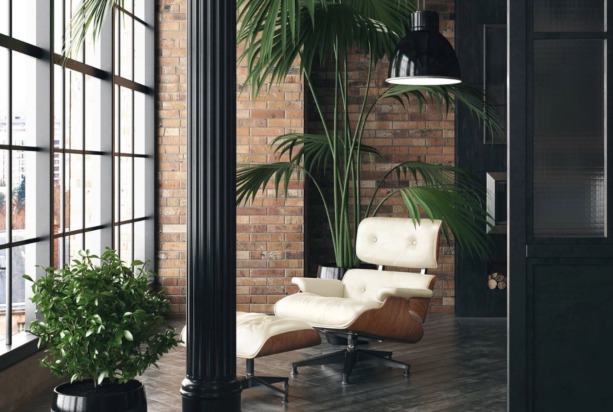 fotel z podnózkiem lounge